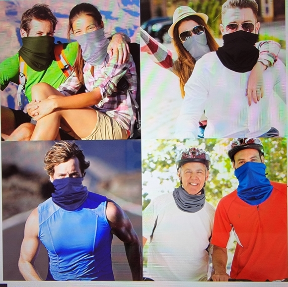 Brand New Black Neck Gator Face Covering - Picture 2 of 6